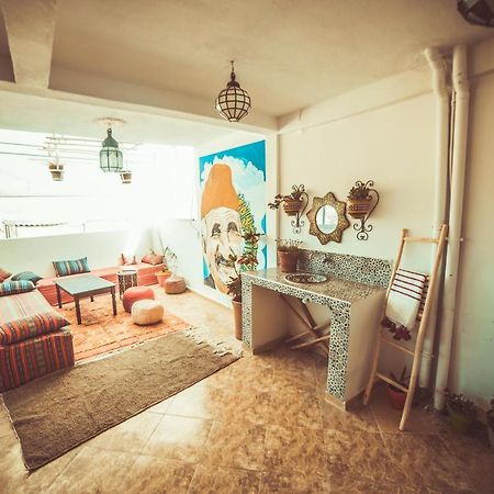 A Pousada Sunside Surf House Taghazout Exterior foto